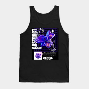 Abstract Streetwear Black Modern Design - Unique Artwork for Fashion Enthusiasts Tank Top